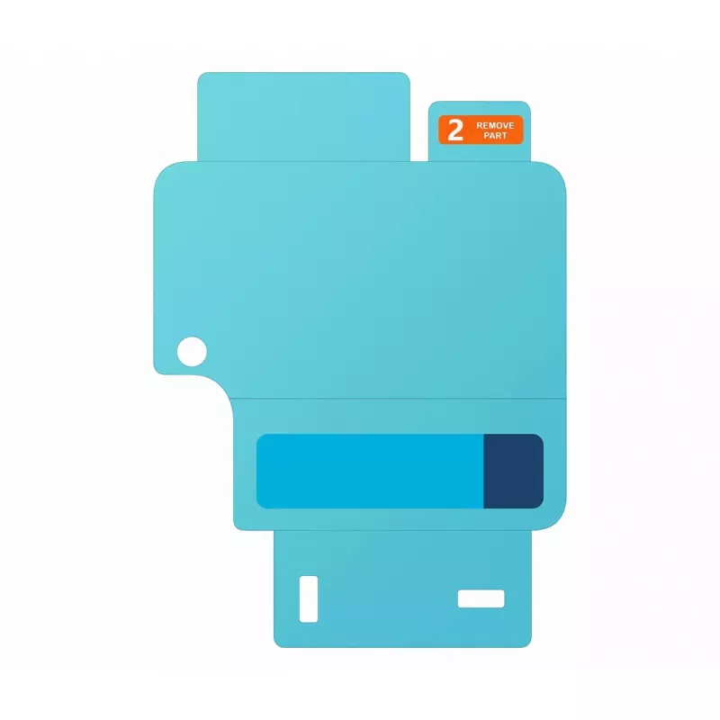 Samsung EF-UF741CTEGWW Protezione schermo/retro per cellulare Pellicola protettiva trasparente 1 pz.