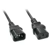 Lindy Cavo di prolunga 2m C14 a C13, 2 m, connettore femmina C14, connettore femmina C13, H05VV-F3G