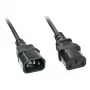 Lindy Cavo di prolunga 2m C14 a C13, 2 m, connettore femmina C14, connettore femmina C13, H05VV-F3G