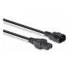 Lindy Cavo di alimentazione 2m IEC C14 a IEC C15 'Hot Condition', nero
