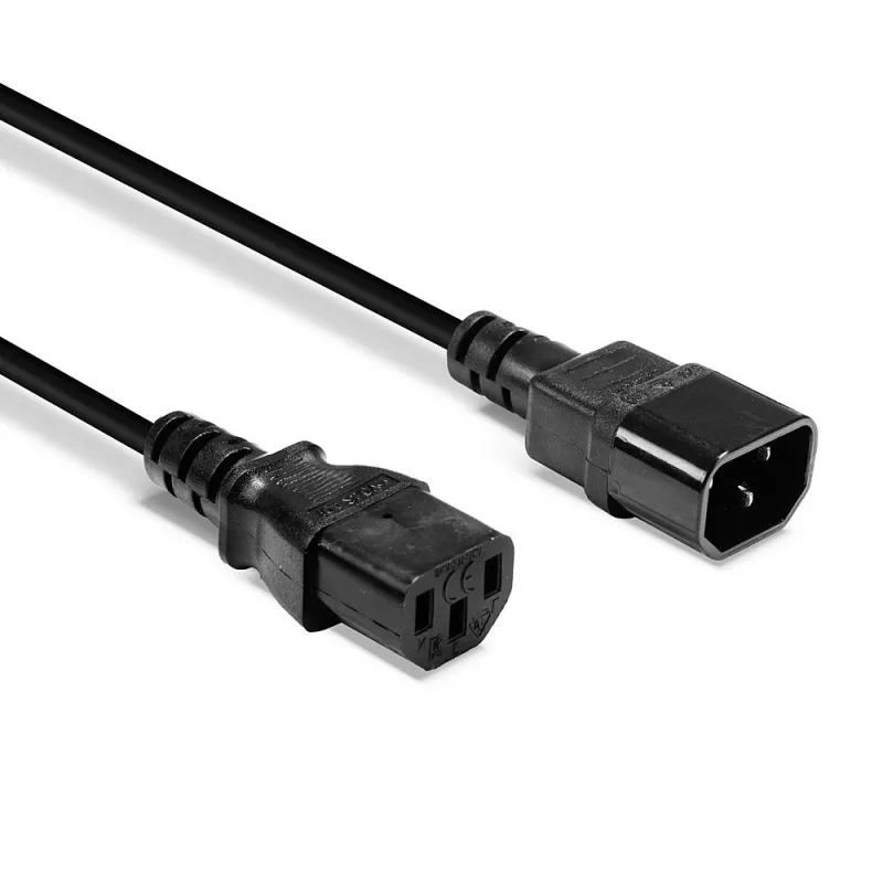 Lindy 0,5 m prolunga IEC, nero