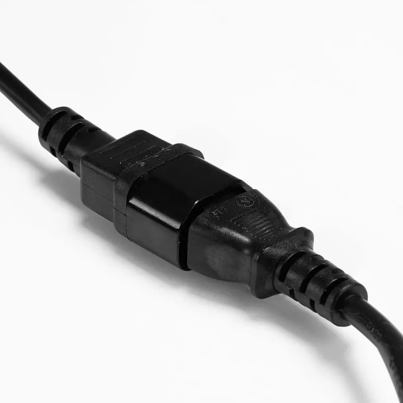 Lindy 0,5 m prolunga IEC, nero