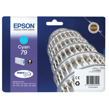 Epson Tower of Pisa confezione singola ciano 79 DURABrite Ultra inchiostro, resa standard, ciano, 1 pz.