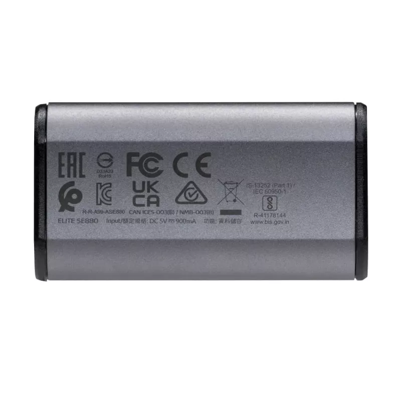 ADATA SE880 2 TB USB Type-C 3.2 Gen 2 (3.1 Gen 2) grigio