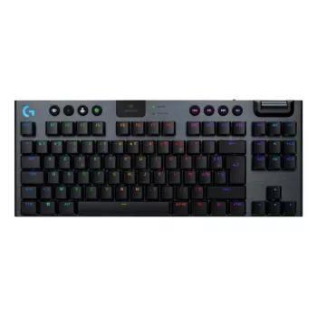 LOGITECH G915 X Lightspeed TKL tastiera gaming wireless - nero Azerty Français tattile