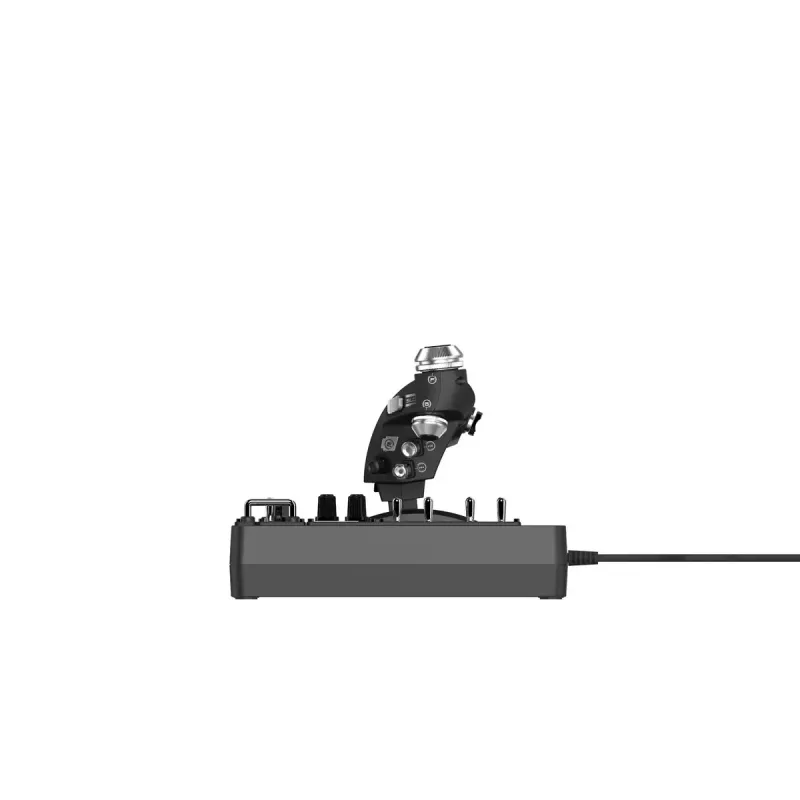 Logitech G X56 H.O.T.A.S. joystick e manetta (Saitek Pro Flight X56 Rhino), cablati USB, PC, neri