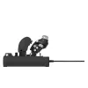 Logitech G X56 H.O.T.A.S. joystick e manetta (Saitek Pro Flight X56 Rhino), cablati USB, PC, neri