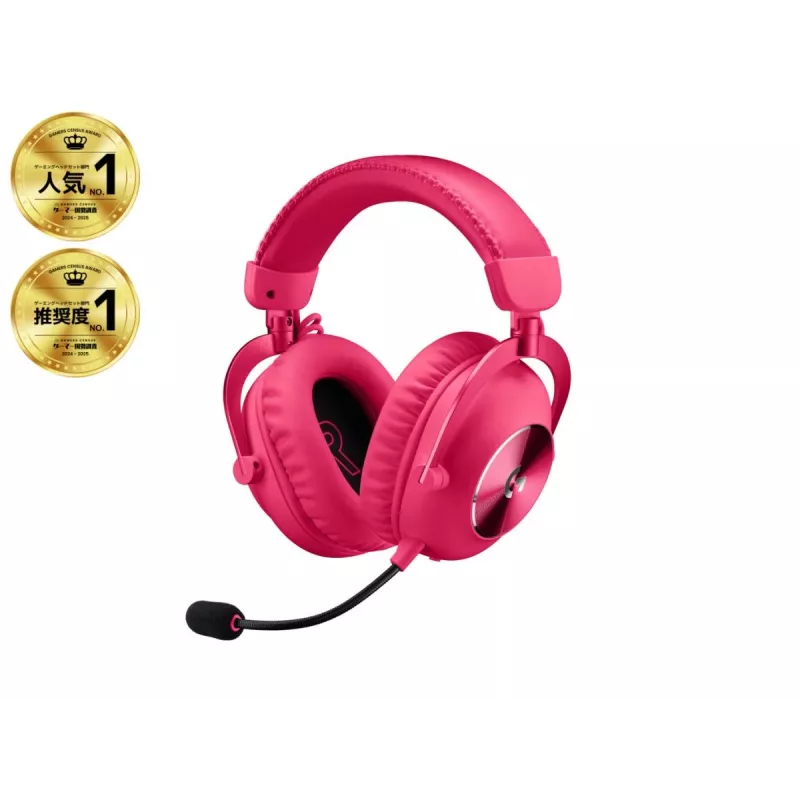 Headset da gaming wireless LOGITECH Pro X 2 Lightspeed - rosa