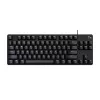 Tastiera da gaming LOGITECH G413 - nero - US International Qwerty tattile