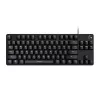 Tastiera da gaming LOGITECH G413 - nero - US International Qwerty tattile