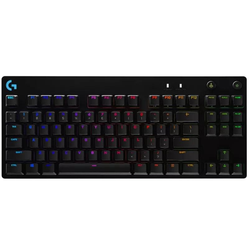 Tastiera da gaming meccanica LOGITECH G Pro nero Qwerty US/Int'l