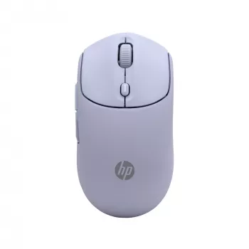 Mouse wireless silenzioso HP 400 lilla, ambidestro, RF Wireless + Bluetooth, 6000 DPI, lilla