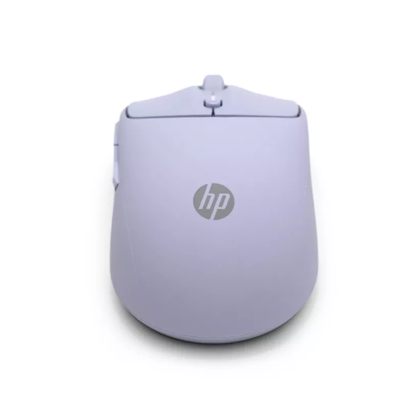 Mouse wireless silenzioso HP 400 lilla, ambidestro, RF Wireless + Bluetooth, 6000 DPI, lilla
