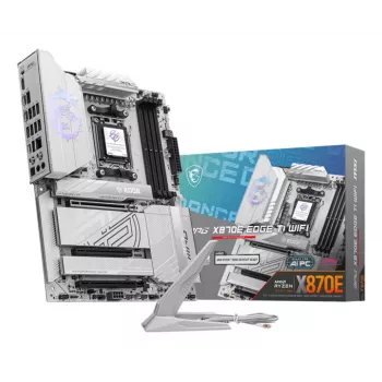 Scheda madre MSI MPG X870E EDGE TI WIFI, chipset AMD X870E, socket AM5, ATX, DDR5, 4×DIMM, Wi‑Fi 7, 5Gb LAN, 4×M.2