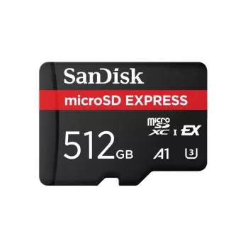 Scheda microSD WESTERN DIGITAL Express 256 GB – fino a 880 MB/s in lettura, fino a 650 MB/s in scrittura, 210 MB/s scrittura sostenuta, U3, C10