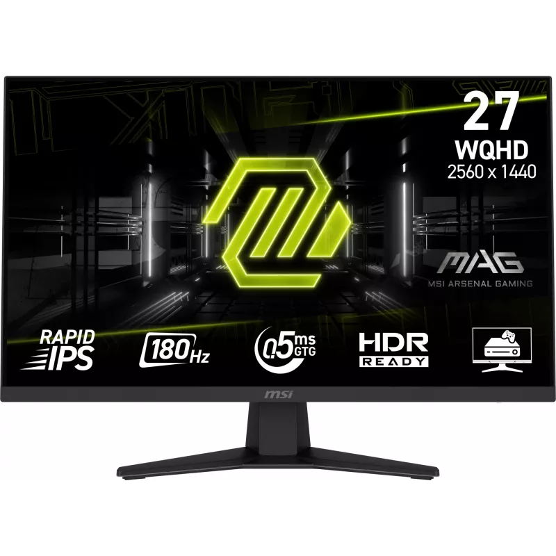 Monitor per computer MSI MAG 274QF 68,6 cm (27 inch) 2560 x 1440 pixel Wide Quad HD LCD nero