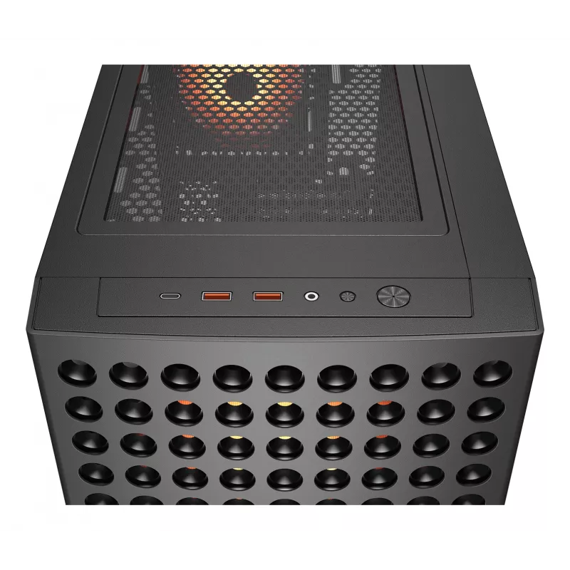 Case Midi-Tower COUGAR, Airface ECO, ARGB, nero