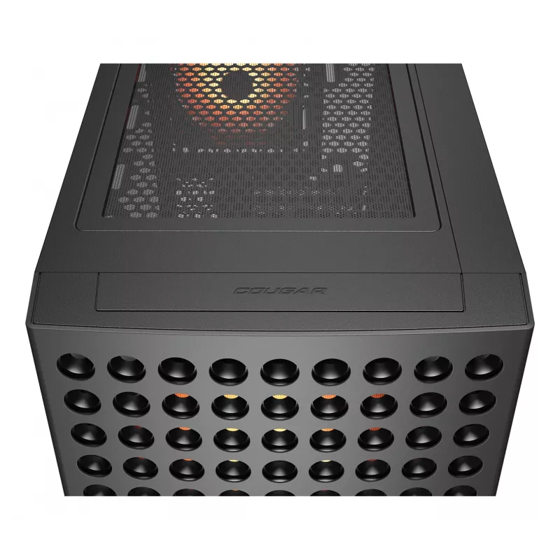 Case Midi-Tower COUGAR, Airface ECO, ARGB, nero