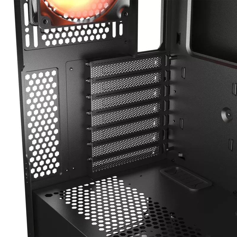 Case Midi-Tower COUGAR, Airface ECO, ARGB, nero