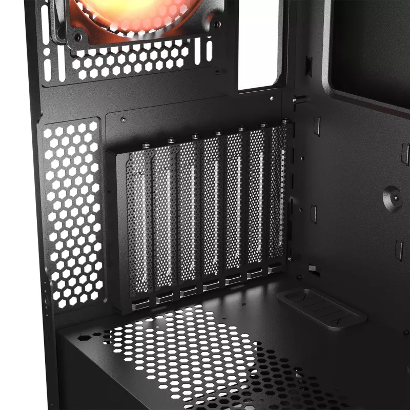 Case Midi-Tower COUGAR, Airface ECO, ARGB, nero