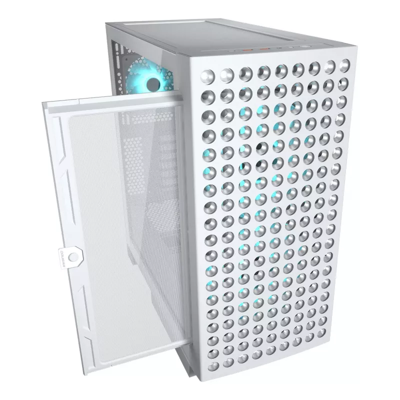 Case Midi-Tower COUGAR, Airface ECO, ARGB, bianco