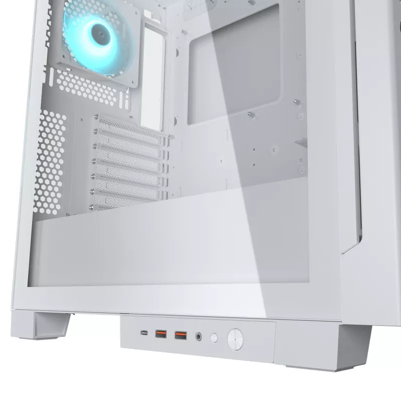 Case Midi-Tower COUGAR, Airface ECO, ARGB, bianco