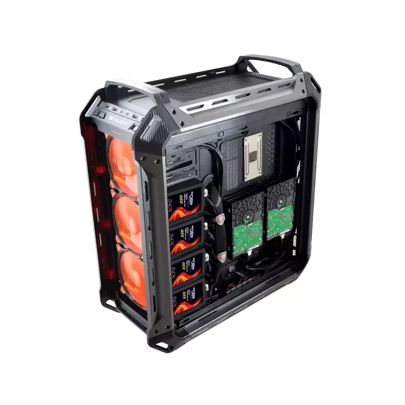 Full Tower COUGAR Gaming Panzer Max-G nero ventole 120 140 mm