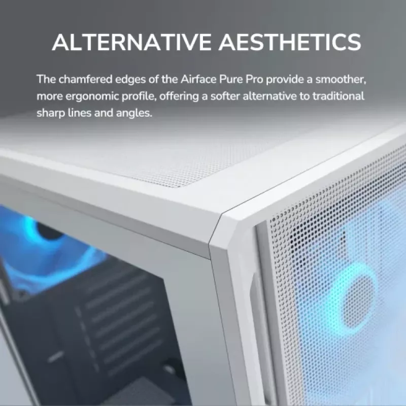 COUGAR Case Midi-Tower Airface Pure PRO, ARGB, nero