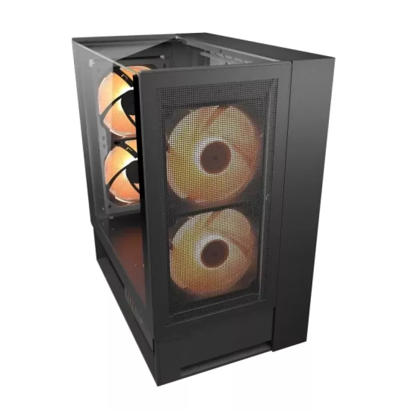 COUGAR Case Midi-Tower OmnyX, ARGB, nero