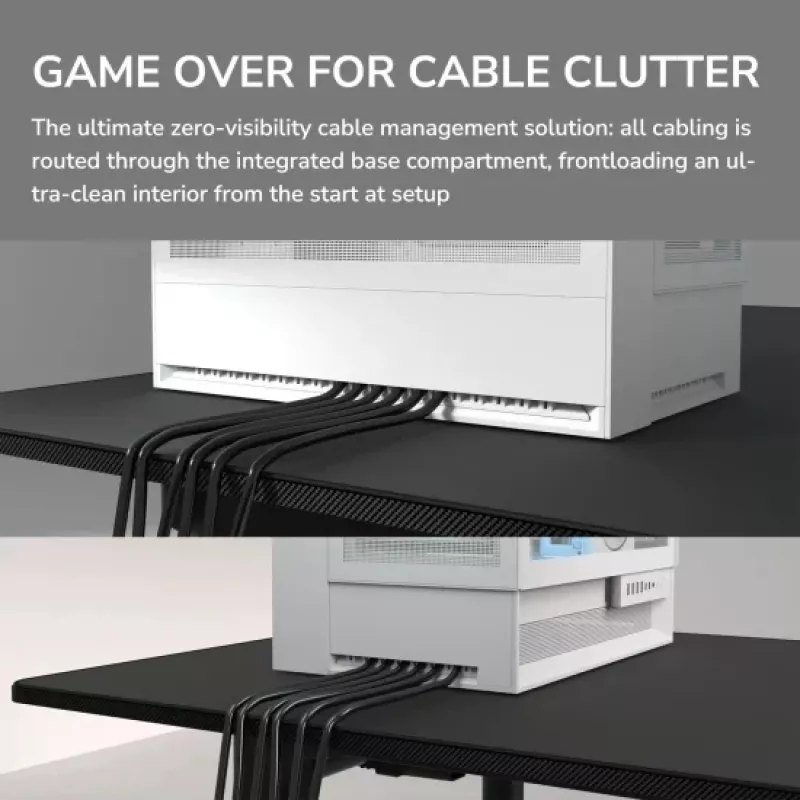 COUGAR Case Midi-Tower OmnyX, ARGB, nero