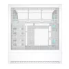 COUGAR Case Midi-Tower OmnyX, ARGB, bianco
