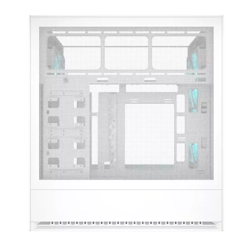 COUGAR Case Midi-Tower OmnyX, ARGB, bianco