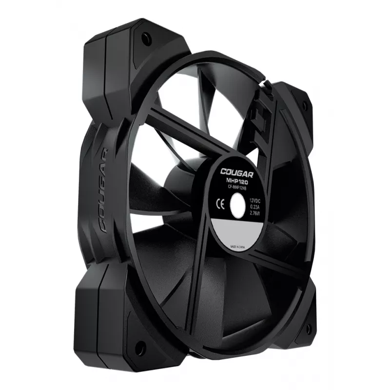 COUGAR Ventola per case MHP 120, nero, confezione da 3