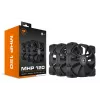 COUGAR Ventola per case MHP 120, nero, confezione da 3
