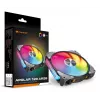COUGAR Ventola per case Apolar 120 ARGB, nero, ventola, 12 cm, nero
