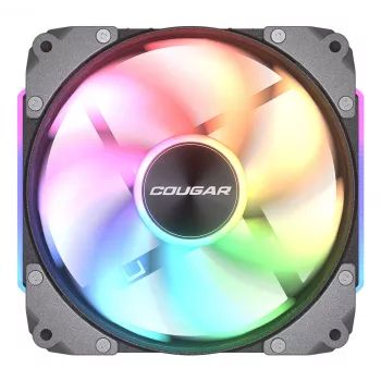 COUGAR Ventola per case Apolar 120 ARGB, nero (confezione da 3)