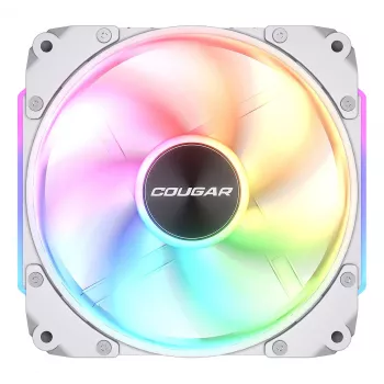 COUGAR Ventola per case Apolar 120 ARGB, bianco (confezione da 3), ventola, 12 cm, bianco