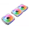 COUGAR Ventola per case Apolar 120 ARGB, Reverse Blade, bianco (confezione da 3)