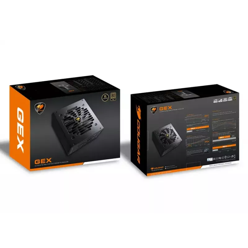 COUGAR Alimentatore GEX 850W ATX3.0 / 80 Plus Gold / Modulare