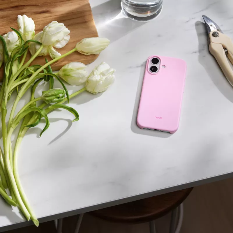 APPLE Beats iPhone 17 - Custodia con MagSafe e controllo fotocamera - Pebble Pink