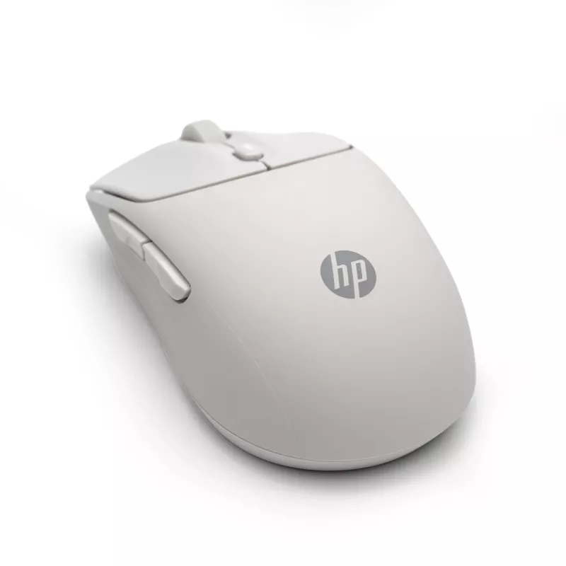HP 400 Mouse wireless Maple silenzioso, ambidestro, RF Wireless + Bluetooth, 6000 DPI, beige