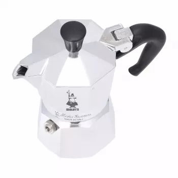Caffettiera BIALETTI Moka Express alluminio 2 tazze (100 ml) nero