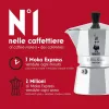 Caffettiera BIALETTI Moka Express alluminio 2 tazze (100 ml) nero