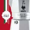Caffettiera BIALETTI Moka Express alluminio 2 tazze (100 ml) nero