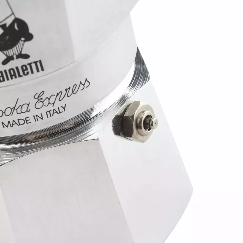 Caffettiera BIALETTI Moka Express alluminio 2 tazze (100 ml) nero