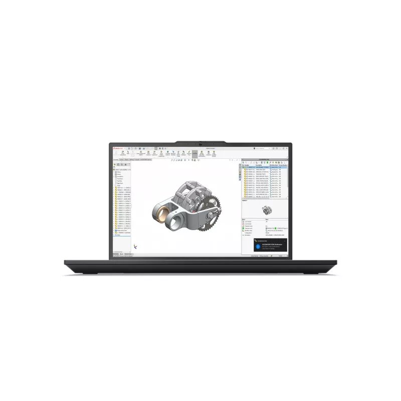 Lenovo ThinkPad P16v Gen 3 (Intel) Intel Core Ultra 7 255H Mobile Workstation 40,6 cm (16 inch) WUXGA 64 GB DDR5-SDRAM 1 TB SSD NVIDIA RTX PRO 2000 Blackwell Wi-Fi 7 (802.11be) Windows 11 Pro Tedesco nero