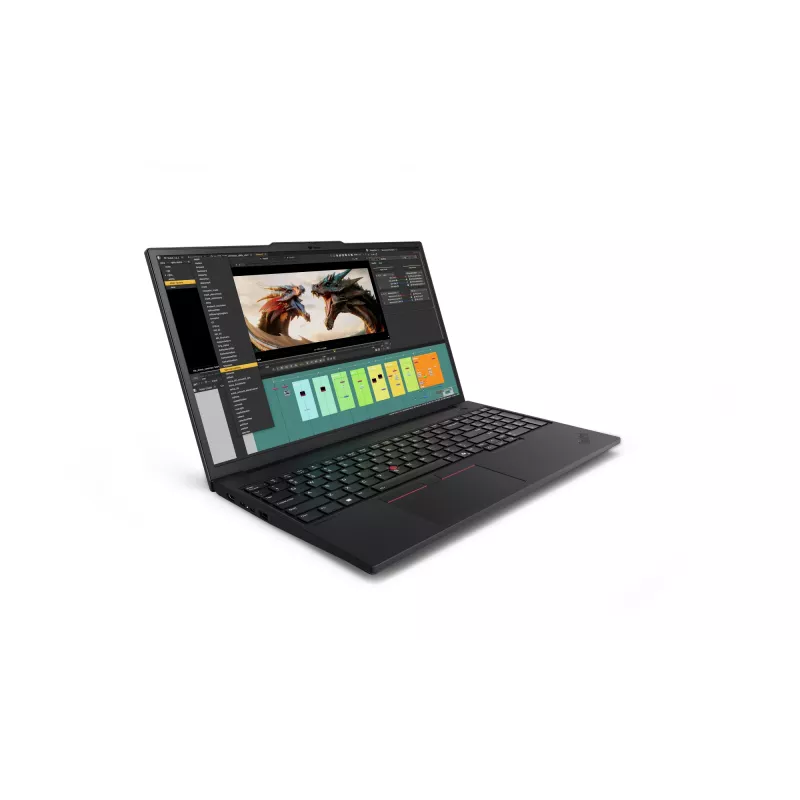 Lenovo ThinkPad P16v Gen 3 (Intel) Intel Core Ultra 9 285H Mobile Workstation 40,6 cm (16 inch) WUXGA 64 GB DDR5-SDRAM 1 TB SSD NVIDIA RTX PRO 2000 Blackwell Wi-Fi 7 (802.11be) Windows 11 Pro Tedesco nero