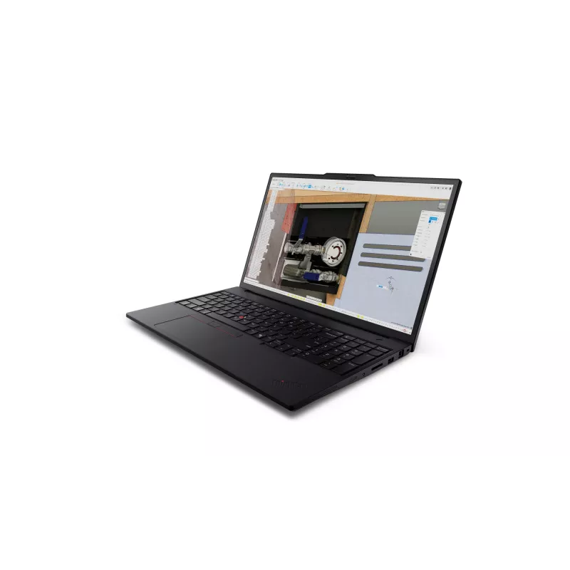 Lenovo ThinkPad P16v Gen 3 (Intel) Intel Core Ultra 9 285H Mobile Workstation 40,6 cm (16 inch) WUXGA 64 GB DDR5-SDRAM 1 TB SSD NVIDIA RTX PRO 2000 Blackwell Wi-Fi 7 (802.11be) Windows 11 Pro Tedesco nero