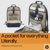 Zaino per laptop HP Travel 18 litri 15.6 Iron grigio