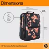 Zaino tempo libero HP Campus XL Tie Dye zaino nero poliestere